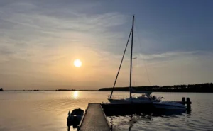 Aanmeren in Wolphaartsdijk