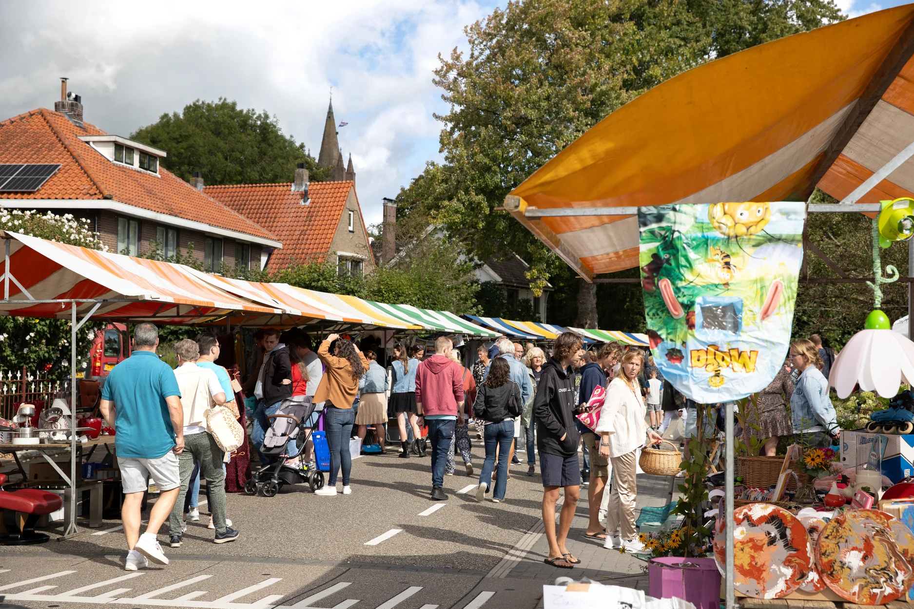 Braderie tijdens Kapelse Dag